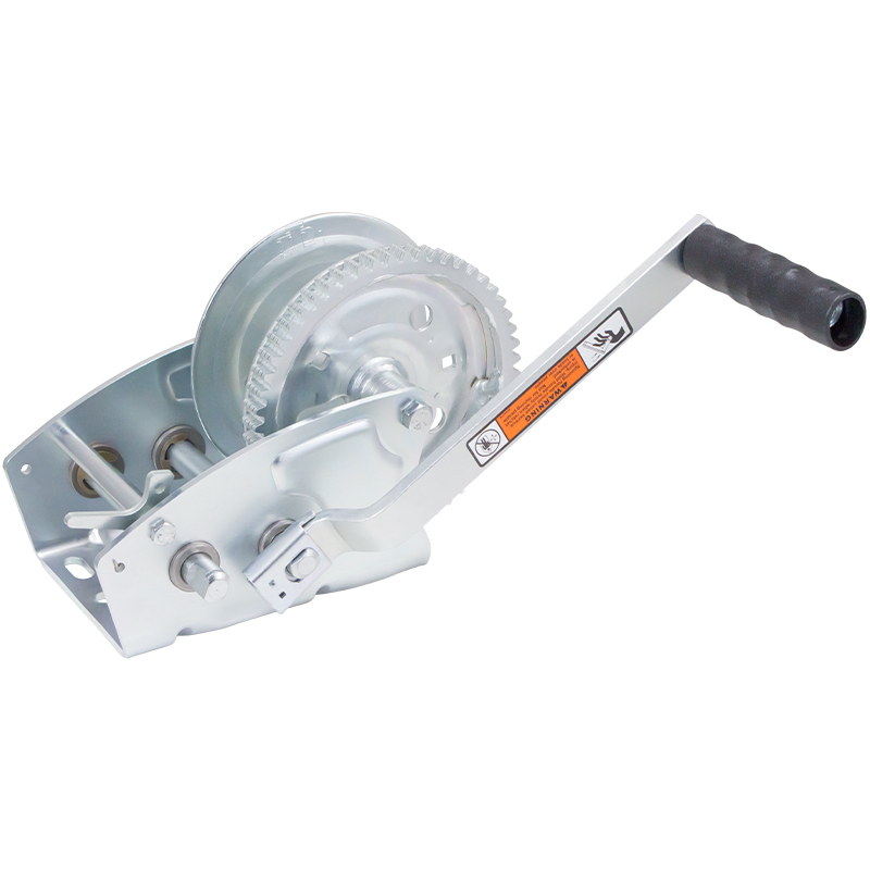 Dutton-Lainson 14725 DL2000A 2 Speed Trailer Hand Winch - 2000 Lbs Capacity - 12.4:1 / 5.4:1 Gear Ra